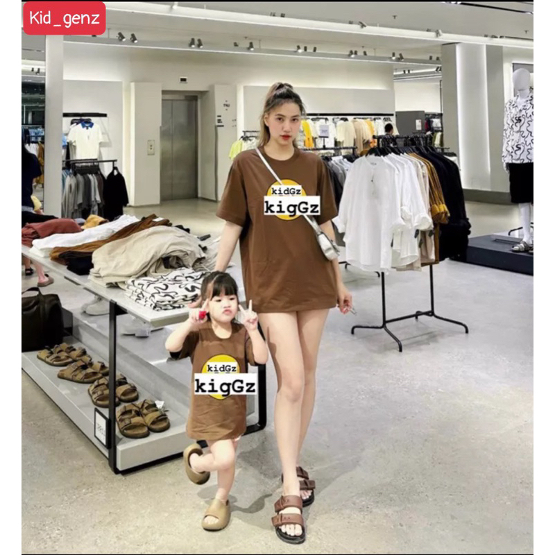 Áo thun gia đình mặt cười bổ sung bảng màu cho bé , áo thun trẻ em unisex , Kid_genz