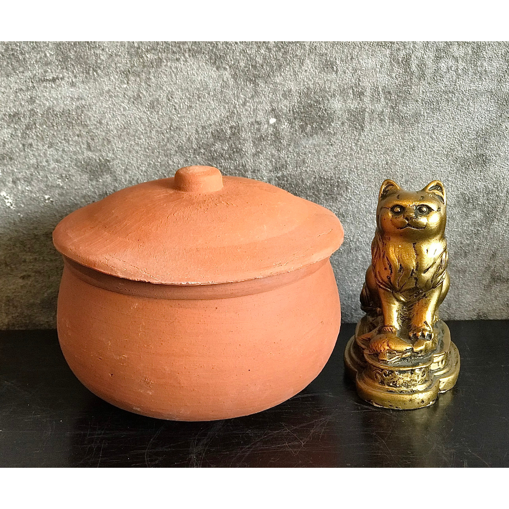 Niêu cơm bằng đất nung, có thể kho tôm cá
