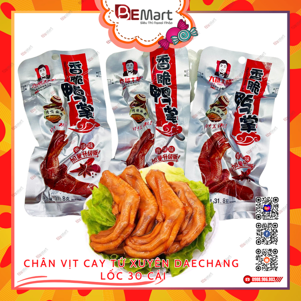 [ SET 10 CAI ] CHÂN VỊT CAY DACHENG