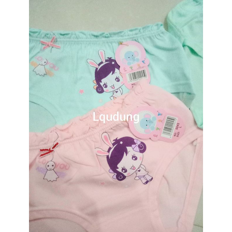 10 chiếc quần lót đùi bé gái, quần chip đùi bé gái cotton mềm mịn