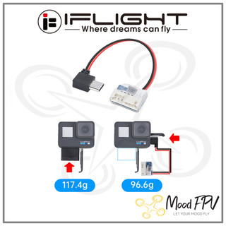 Cáp Cấp Nguồn iFlight Chân Type C cho Gopro