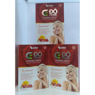 Vitamin E đỏ vshine ( hộp 30 viên)