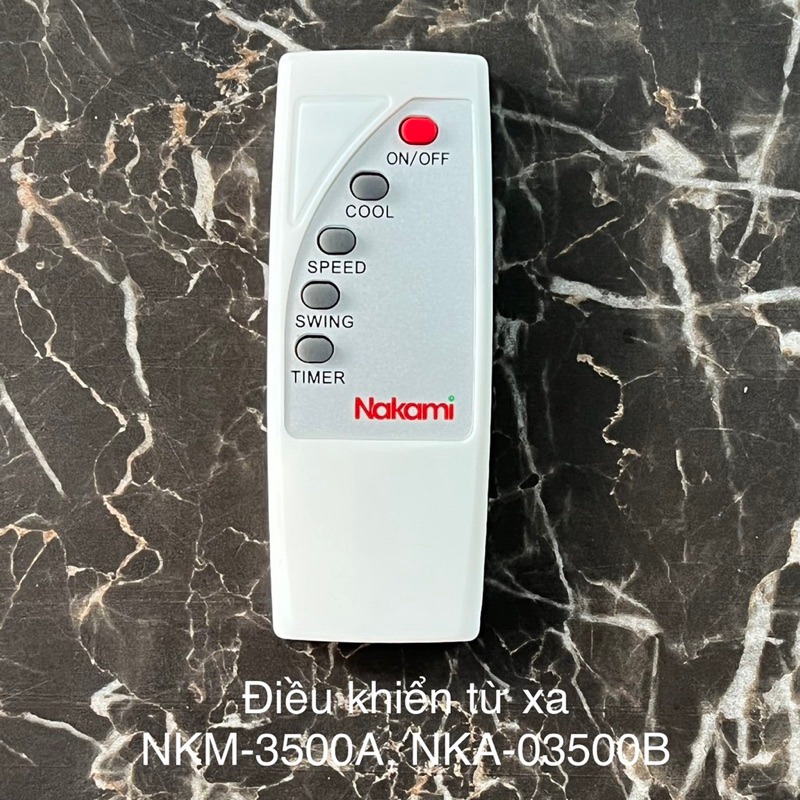&lt;NKM-3500A&gt; ĐIỀU KHIỂN TỪ XA NAKAMI NKM-3500A, NKA-03500B CHÍNH HÃNG