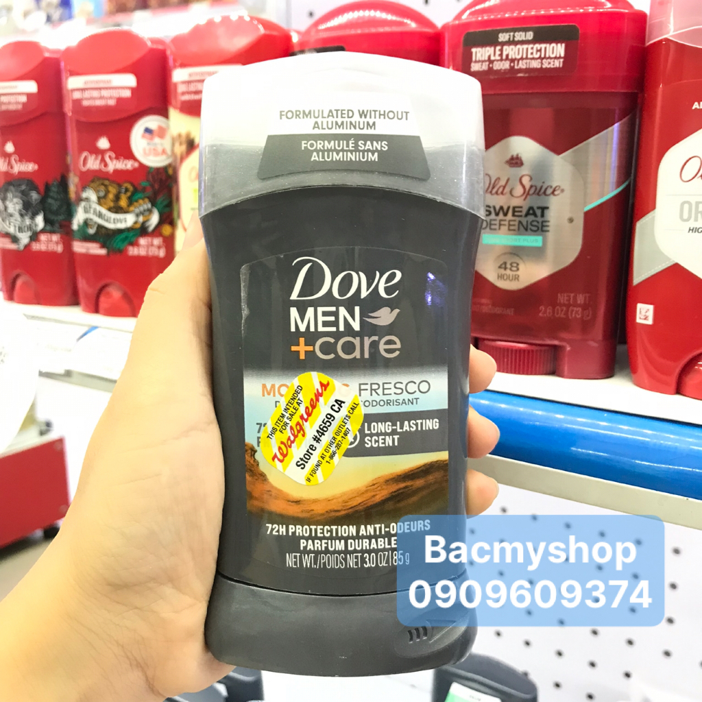 SÁP KHỬ MÙI NAM DOVE MEN + CARE 76G