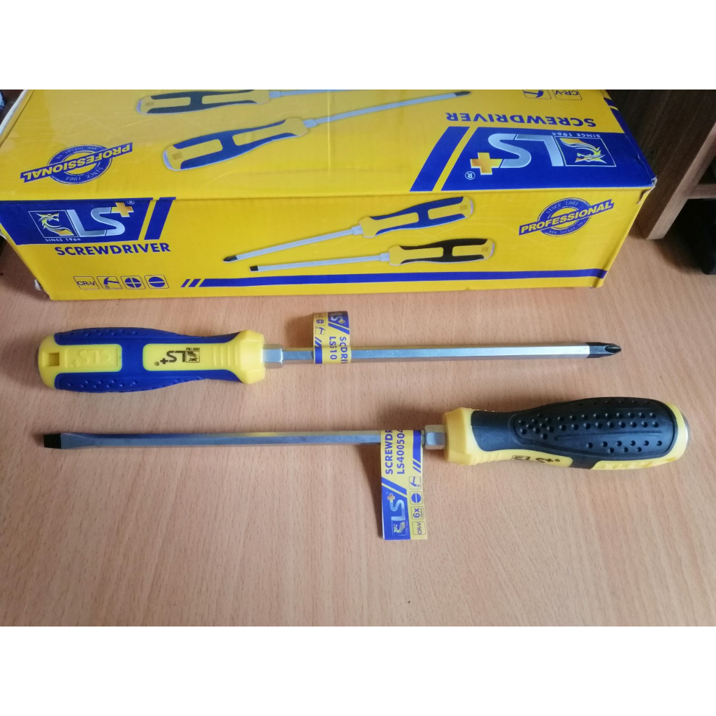 Tô vít đóng 6mm, 8mm dài 310mm LS+ Cách điện Đầu (+) và (-)