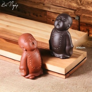 Tượng Phật mini decor, gốm Bát Tràng