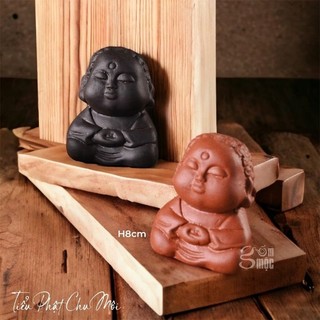 Tượng Phật mini decor, gốm Bát Tràng