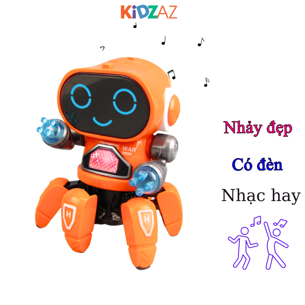 Đồ chơi Robot nhảy múa theo nhạc siêu dễ thương cho bé