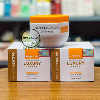 Kem ủ tóc phục hồi siêu mượt Olexrs Hair Salon Luxury Repair Mask