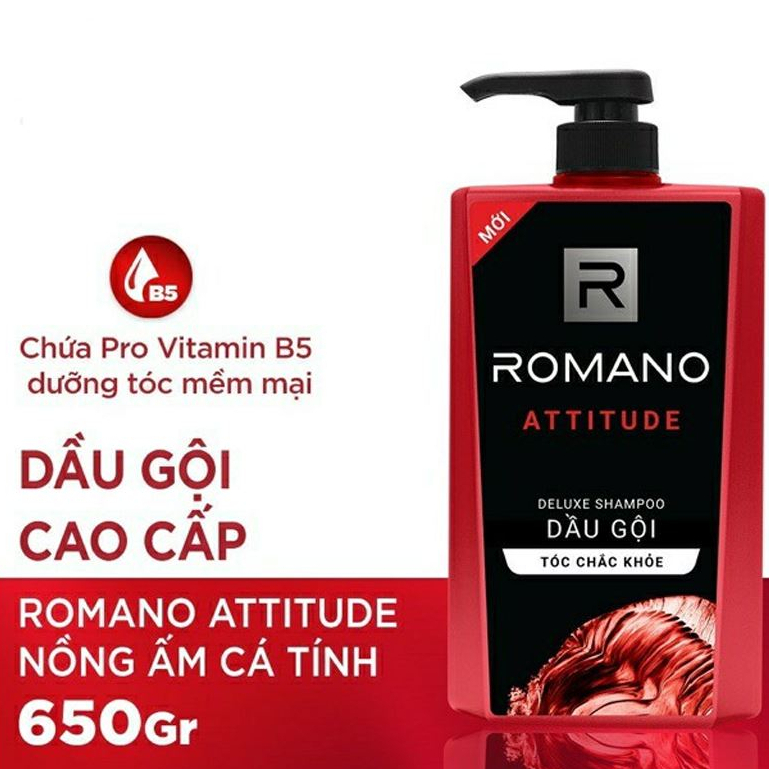 Sữa tắm Gội Hương Nước Hoa ROMANO Attitude | Dầu gội ROMANO Attitude | Sữa tắm ROMANO Attitude 180g/650g