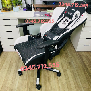 GHẾ GAMING EXTREME ZERO V1+ , 3 Màu , Trắng , Đen , Đỏ ,Ghế văn phòng Ghế chơi game , Ngã lưng 180 xoay 360 độ