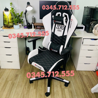 GHẾ Gaming EXTREME ZERO V1+ , Trắng , Đen , Đỏ Ghế học tập, làm việc, chơi game, livestreamer