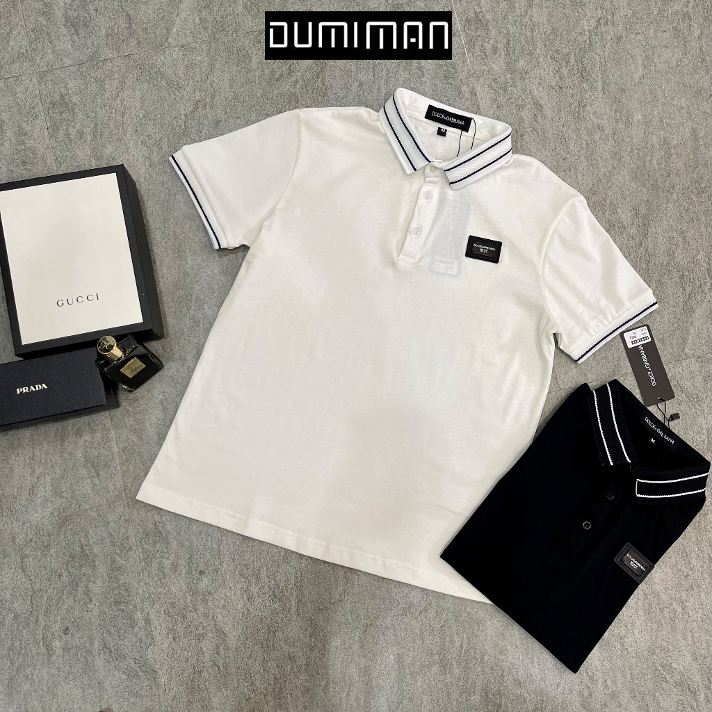 Áo Polo Tag DC Nam DuMiMan Thanh Lịch Trẻ Trung, Chất Liệu Cotton Cao Cấp Không Nhăn, Không Bai Xù