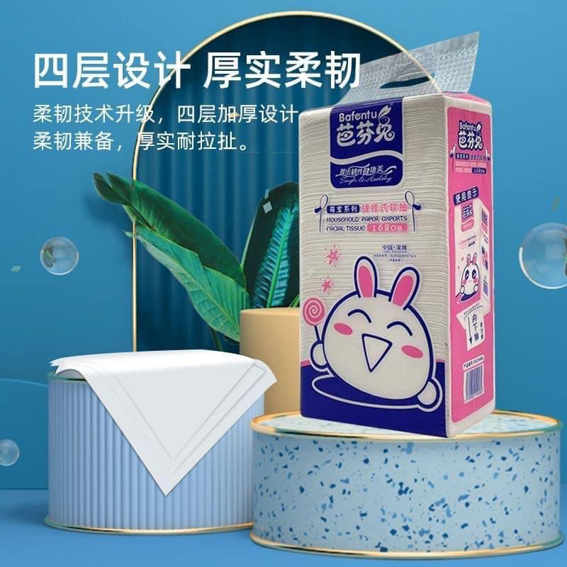 Bịch giấy rút bafentu 1680 tờ treo tường