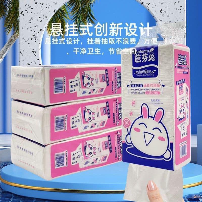 Bịch giấy rút bafentu 1680 tờ treo tường