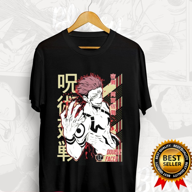 Áo thun anime Jujutsu Kaisen Satoru - Sukuna - Itadori Ryomen Sukuna Manga cực chất
