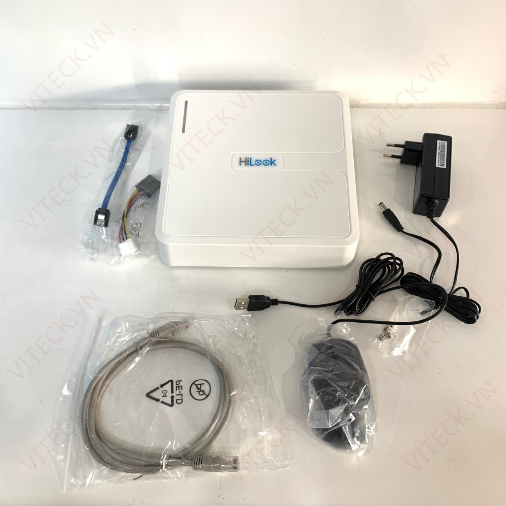 Đầu ghi hình camera IP 4 kênh HILOOK NVR-104H-D - H.265+ - Hàng Chính Hãng 100%