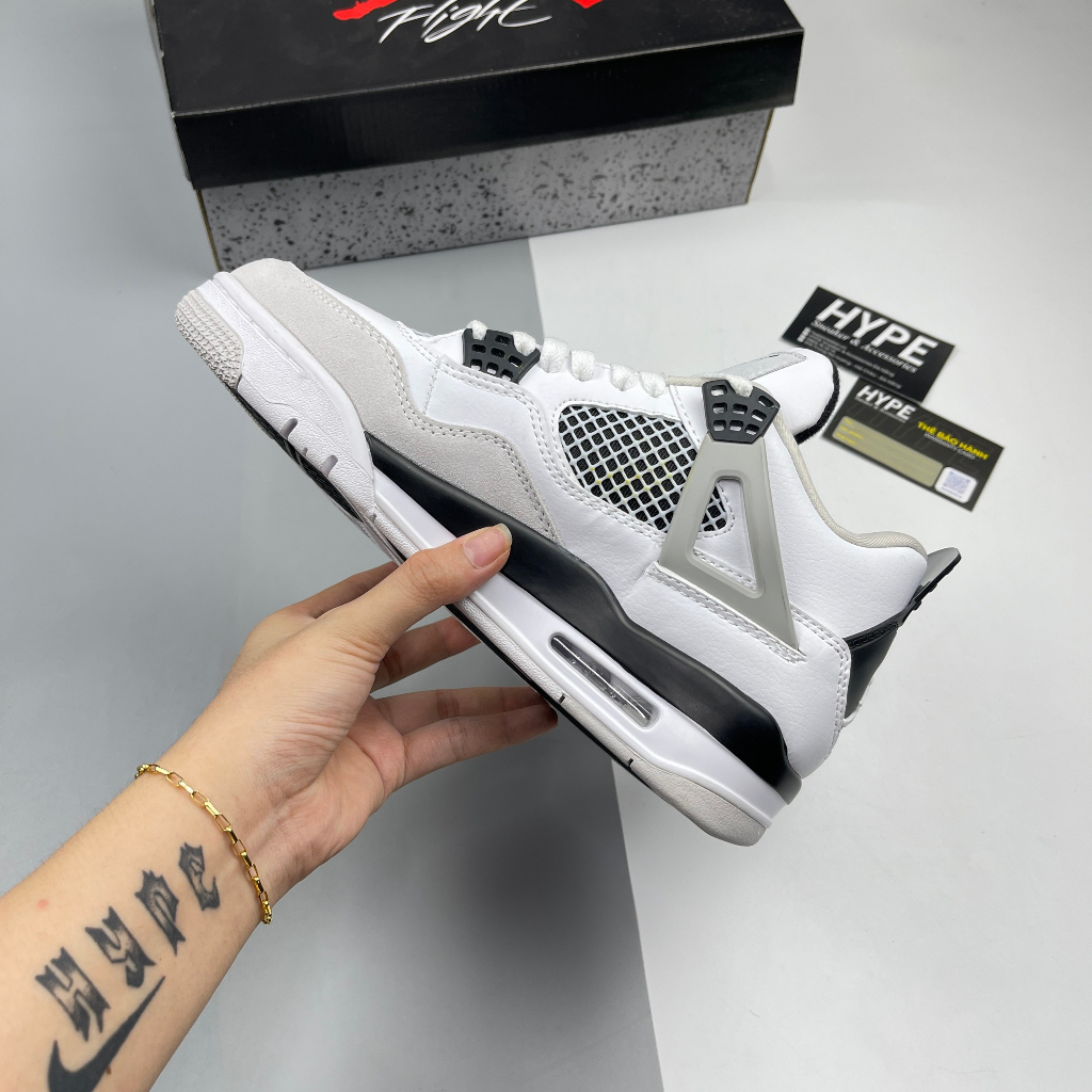 Giày Jordan 4 Military Black  - Hype Sneaker / High Quality