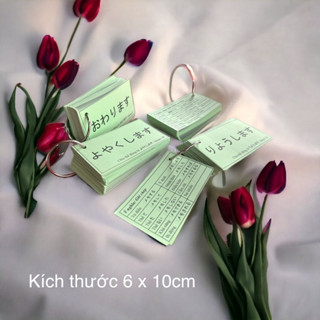 Bộ thẻ flashcard cách chia thể động từ Tiếng Nhật
