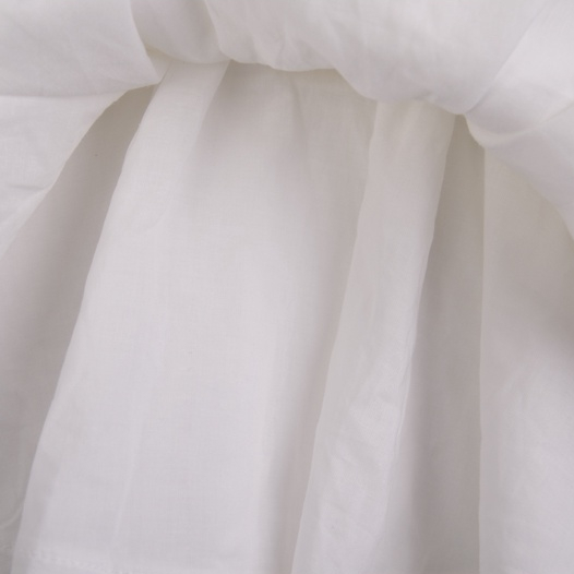 Đầm sơ sinh bé gái PETER RABBIT màu trắng 0-3 tháng xuất dư