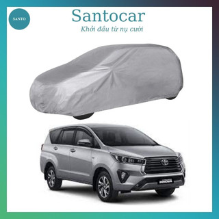 Bạt phủ xe ô tô Toyota Innova, bạt trùm xe Innova , bạt che nắng xe ô tô vải dù - Santocar