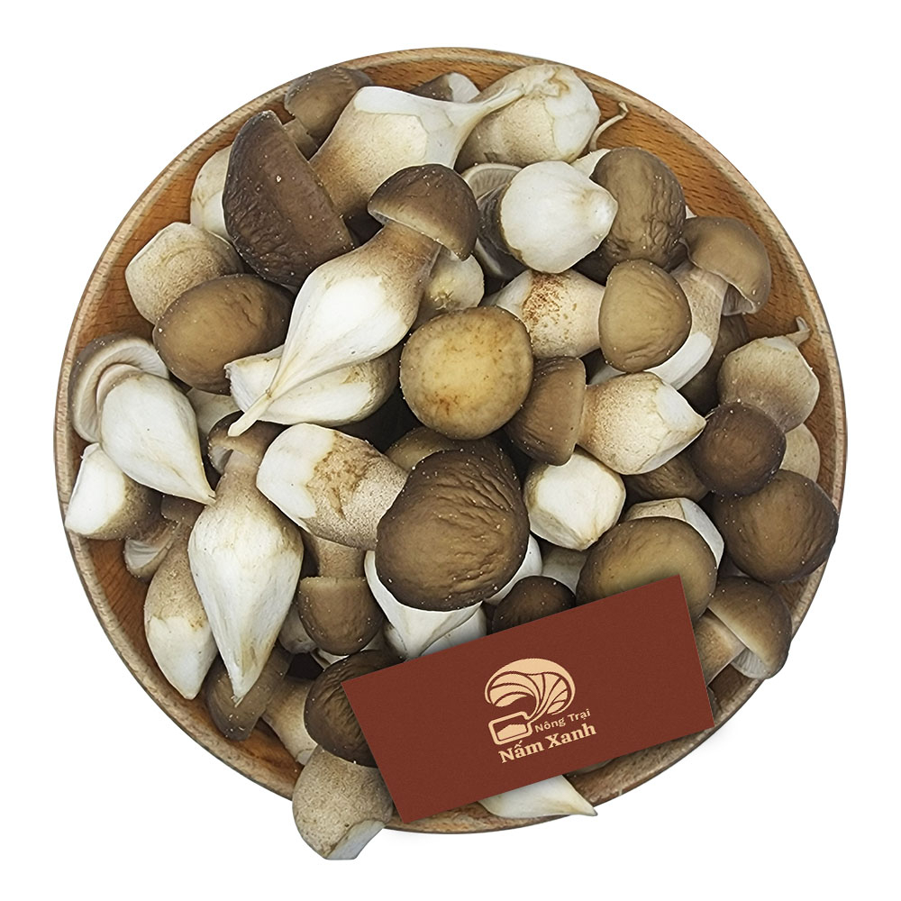 Nấm Mối Đen Baby Tươi 100gr 200gr Hình Dáng Nhỏ Nhắn Giàu Dinh Dưỡng - Nấm Xanh