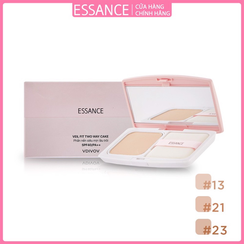 Phấn Nền Siêu Mịn Lâu Trôi ESSANCE chống nắng . Hàng công ty