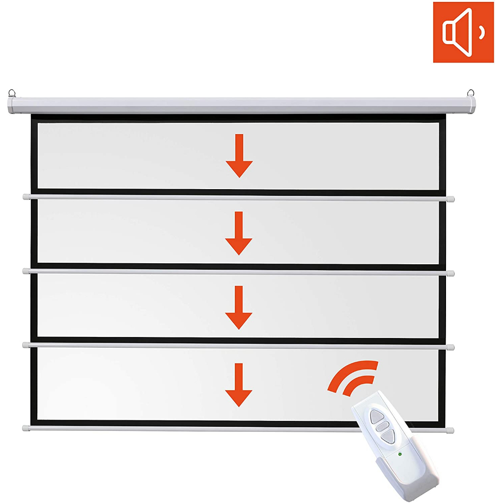 Màn trình chiếu điện điều khiển từ xa remote chính hãng Exzen korea bảo hành 12 tháng