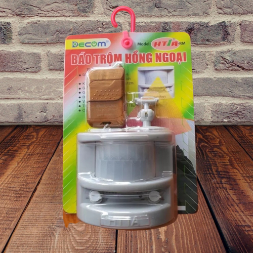 Báo động báo trộm hồng ngoại Decom có remote