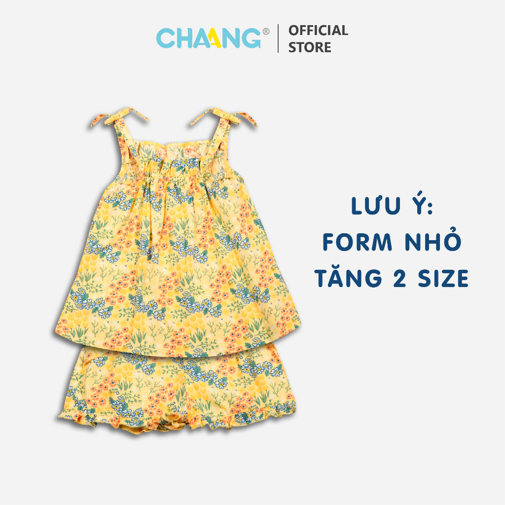 [CHAANG-FORM NHỎ TĂNG 2 SIZE ] Bộ hai dây lanh Sea Daisy Chaang