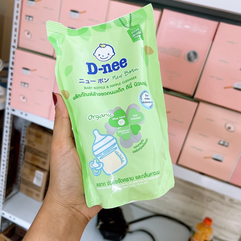 Nước Rửa Bình Sữa Dnee Túi 600ml