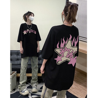 FOCUS Áo phông unisex vintage đen thời trang nữ áo local brand bigsize ulzzang 100% cotton