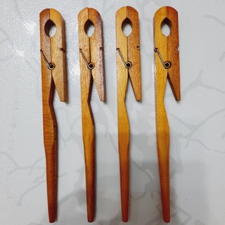 Kẹp ống nghiệm gỗ dùng cho ống nghiệm phi 2cm trở xuống | Dụng cụ thí nghiệm