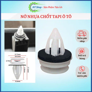 Vít nở nhựa chốt tappi cửa ô tô - 10 cái