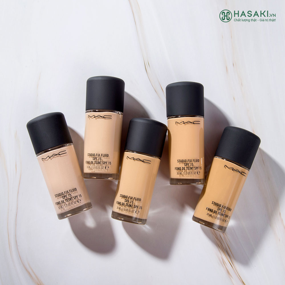 | Mini | Kem nền tone 18 MAC Studio Fix Fluid foundation SPF 15