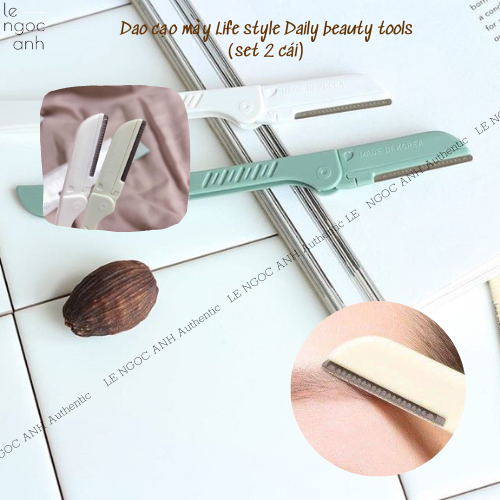 Set 2 dao cạo lông mày