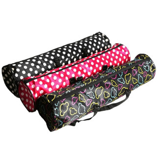 Túi đựng thảm YOGA vải dù chống thấm nước hoa văn nhiều màu có khóa kéo dụng cụ Yoga