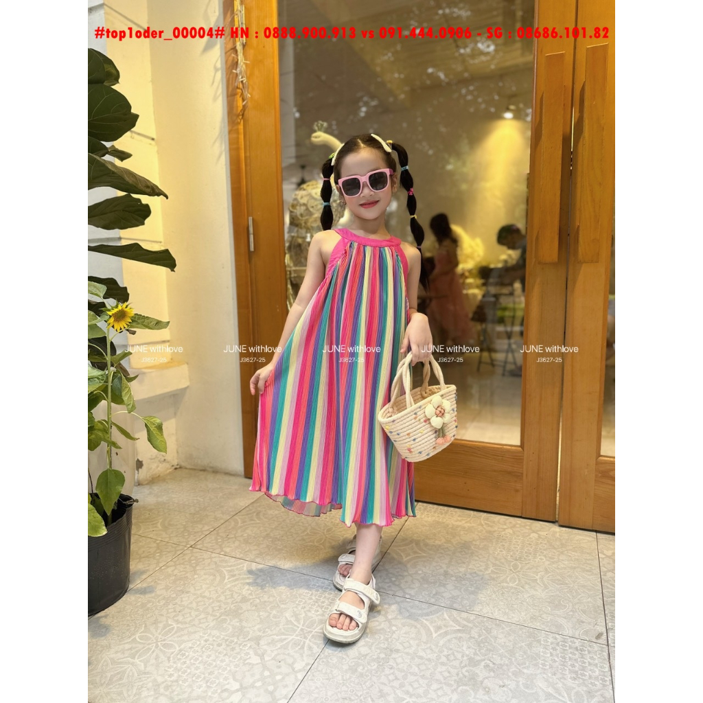 Buôn sỉ-Mẫu váy cầu vồng, size 1y-10y ri10, hàng chính phẩm, top1order_00269_2605a6_sg1