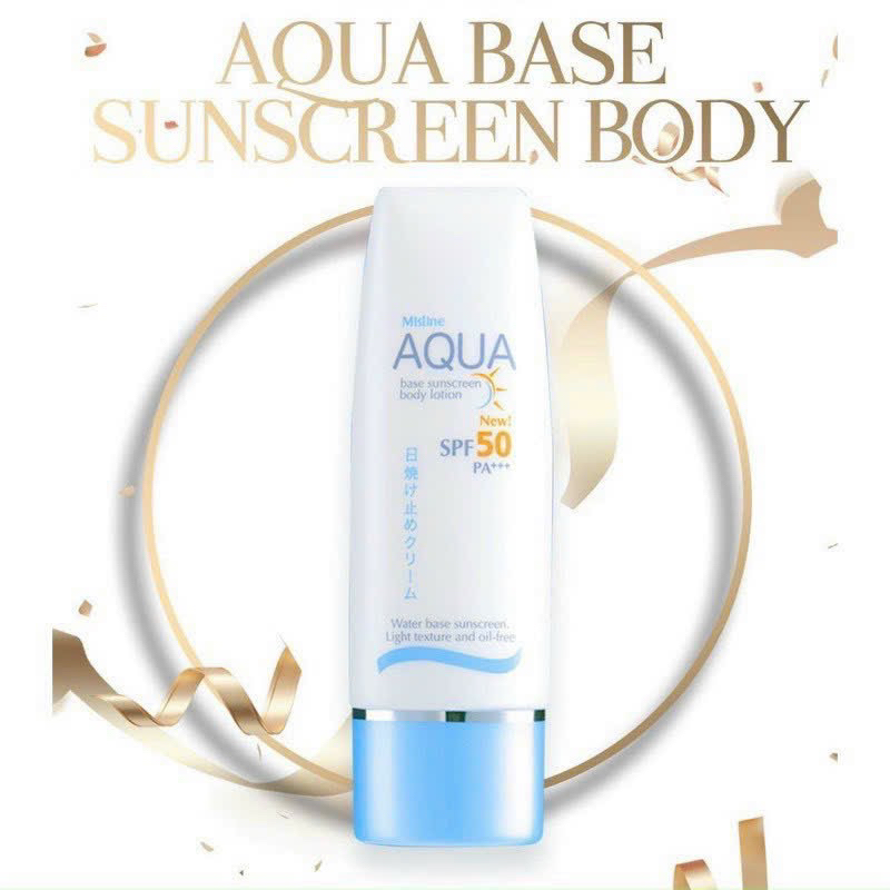 Kem chống nắng toàn thân Mistine Aqua Base Sunscreen Body Lotion SPF 50 PA +++ 70ml