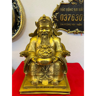 Tượng ông thần tài bằng đồng nguyên chất cao 23cm, 30cm
