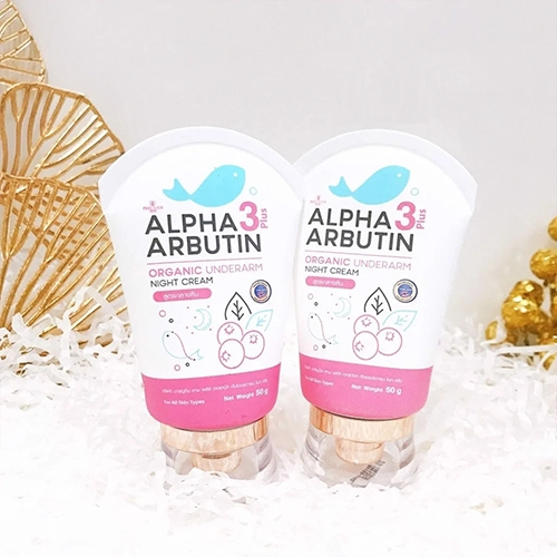 Kem Dưỡng Trắng Giảm Thâm Nách Precious Skin Alpha Arbutin Organic Underarm Whitening Cream 50g Chính Hãng Thái Lan