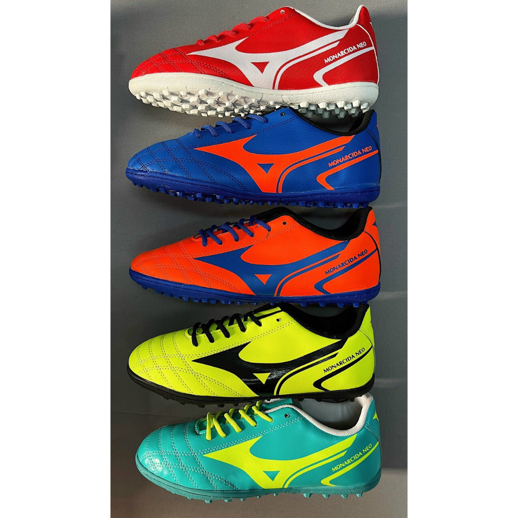 Giày đá bóng Mizuno_Giày đá banh cỏ nhân tạo khâu full đế