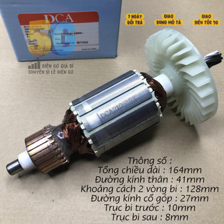 Rotor máy cưa gỗ maktec mt580 mt583 580 583 chính hãng dca quấn dây đồng 100%