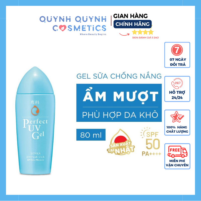 Kem chống nắng dạng sữa Senka Perfect UV Milk 40ml