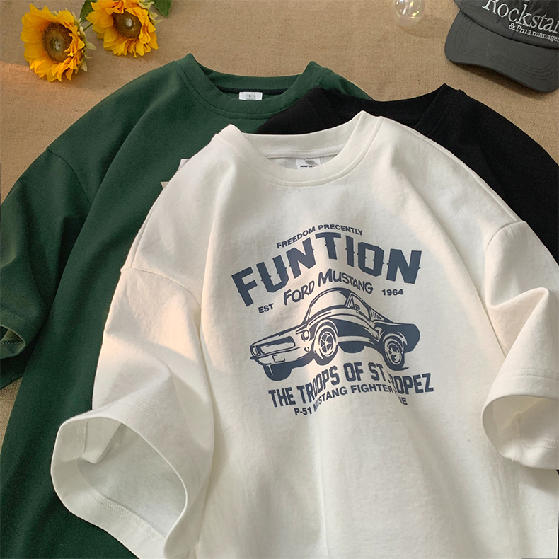 Áo Phông Form Rộng Funcion Áo Thun Tay Lỡ Nam Nữ Form Rộng Unisex Cotton 100% In Chữ - Maylinh shop