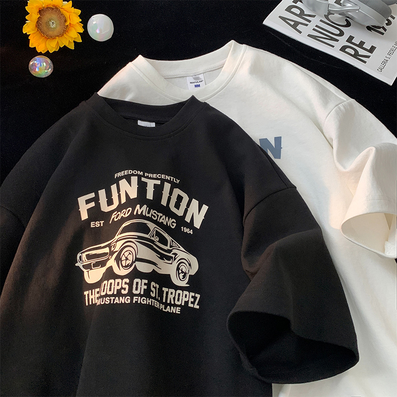 Áo Phông Form Rộng Funcion Áo Thun Tay Lỡ Nam Nữ Form Rộng Unisex Cotton 100% In Chữ - Maylinh shop