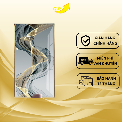 Tranh Treo Tường Tráng Gương 3D - Họa Tiết Đơn Giản, Cô gái Quay Lưng Rẻ Đẹp HĐ06