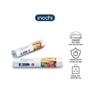 Túi Đựng Thực Phẩm Shinsen 3L Inochi 120 túi 25x35cm Không mùi hôi, không hóa chất, khó rách