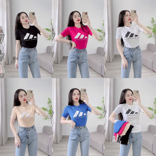 Áo thun cổ tròn tay ngắn