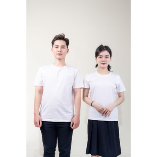 Áo thun phông trơn nam nữ tay lỡ oversize form rộng chất 100% cotton cao cấp thoáng mát trẻ trung năng động